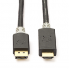 Nedis DisplayPort naar HDMI - Nedis - 2 meter (4K@30Hz) CCBP37100AT20 N010403303 Nedis DisplayPort naar HDMI - Nedis - 2 meter (4K@30Hz) CCBP37100AT20 N010403303