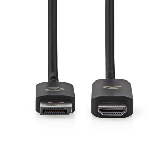 Nedis DisplayPort naar HDMI kabel | Nedis | 1.8 meter (8K@30Hz) CCGL37108BK18 CCGP37108BK18 K010214296 - 