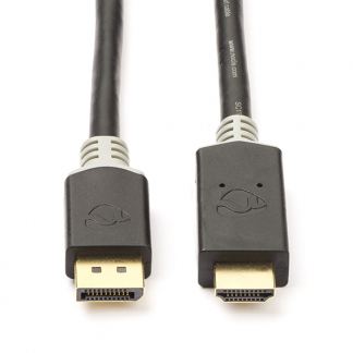 Nedis DisplayPort naar HDMI kabel | Nedis | 2 meter (4K@30Hz) CCBP37100AT20 CCBW37100AT20 N010403303 - 1