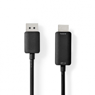 Nedis DisplayPort naar HDMI kabel | Nedis | 2 meter (4K@60Hz) CCGB37104BK20 K010403065 - 1