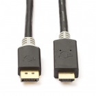 Nedis DisplayPort naar HDMI kabel - Nedis - 2 meter (4K@30Hz) CCBP37100AT20 CCBW37100AT20 N010403303