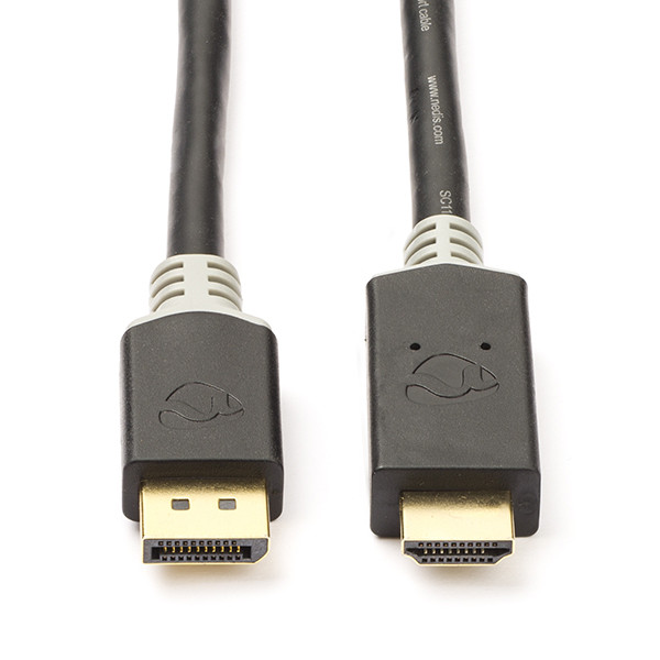Vooravond Compliment Oom of meneer DisplayPort naar HDMI kabel - Nedis - 2 meter (4K@30Hz)