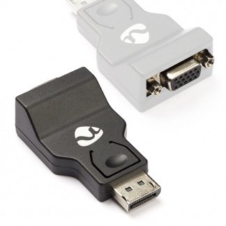 Nedis DisplayPort naar VGA adapter | Nedis (Full HD) CCGB37935BK N010403719 - 1