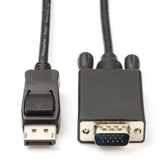 Nedis DisplayPort naar VGA kabel | Nedis | 1 meter (Full HD) CCGL37301BK10 CCGP37301BK10 K010403724 - 1