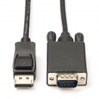 Nedis DisplayPort naar VGA kabel | Nedis | 1 meter (Full HD) CCGL37301BK10 CCGP37301BK10 K010403724