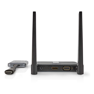 Nedis Draadloze HDMI set | Nedis (30 meter, Full HD, HDMI, Wifi) VTRA3460GY K170108327 - 2