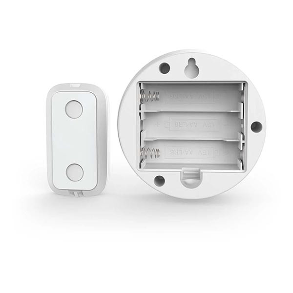 Nedis Draadloze deurbel | Nedis (Complete set, 150 meter, 80 dB, Batterijgevoed, Wit) DOORB10WT K170113742 - 4