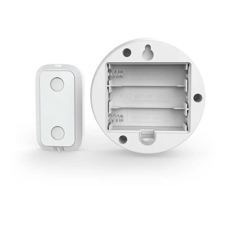 Nedis Draadloze deurbel | Nedis (Complete set, 150 meter, 80 dB, Batterijgevoed, Wit) DOORB10WT K170113742 - 4