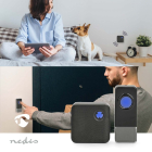 Nedis Draadloze deurbel | Nedis (Complete set, 1 ontvanger, 150 meter, 110 dB) DOORB310BK K170113738 - 8