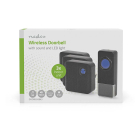 Nedis Draadloze deurbel | Nedis (Complete set, 3 Ontvangers, 150 meter, 110 dB) DOORB310BK3 K170113740 - 6