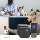 Nedis Draadloze deurbel | Nedis (Complete set, 3 Ontvangers, 150 meter, 110 dB) DOORB310BK3 K170113740 - 7