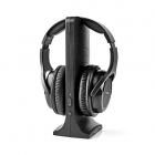 Nedis Draadloze koptelefoon | Nedis (Radiogestuurd, Met zender, 100 meter bereik, Batterijduur 22 uur) HPRF320BK K070501173 Nedis Draadloze koptelefoon | Nedis (Radiogestuurd, Met zender, 100 meter bereik, Batterijduur 22 uur) HPRF320BK K070501173