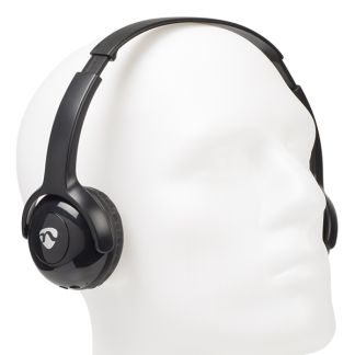 Nedis Draadloze koptelefoon voor kinderen | Nedis (Bluetooth 5.0, Microfoon, Oplaadbaar, Batterijduur 8 uur) HPBT4000BK K170105116