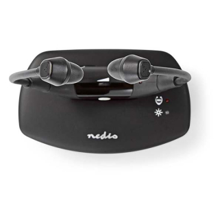 Nedis Draadloze oordopjes | Nedis (Radiogestuurd, 4.5 uur accu, 3.5 mm jack,  Zwart) HPRF010BK K070501191 - 4