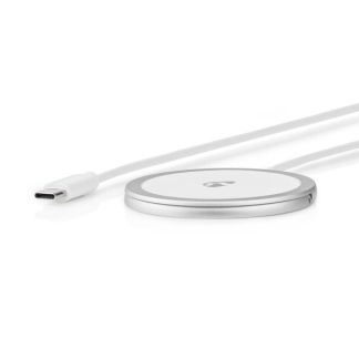 Nedis Draadloze oplader | Nedis (Snellader, Qi, 15W, Plat, met Standaard) WCHAQM250SI K170108313 - 3