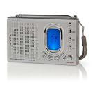 Nedis Draagbare radio AM/FM/SW (Batterijen, Alarm) RDWR1000GY N010308005 - 2