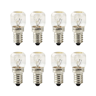 E14 Ovenlamp | Nedis | 8 stuks (15W, 80lm, Halogeen)