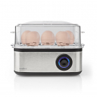 Eierkoker | Nedis | 8 eieren (500W, 3 Standen, Pocheerbakje, RVS)