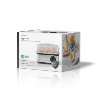 Nedis Eierkoker | Nedis | 8 eieren (500W, Pocheerbakje, RVS) KAEB130EAL K170108064 - 3