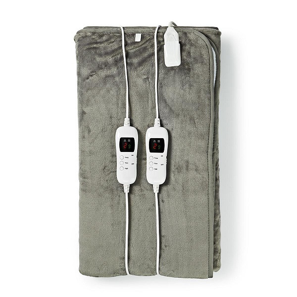 Nedis Elektrische deken | Nedis | 160 x 140 cm (9 warmtestanden, Timer, Onderdeken) PEBL130CWT2 K170101201 - 1