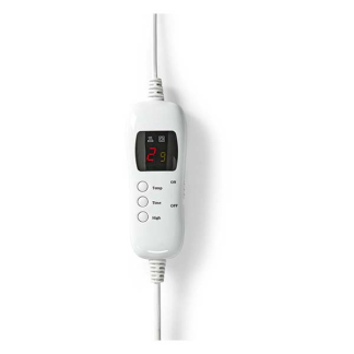 Nedis Elektrische deken | Nedis | 200 x 180 (9 warmtestanden, Timer, Bovendeken) PEBL150CGY K170101216 - 3