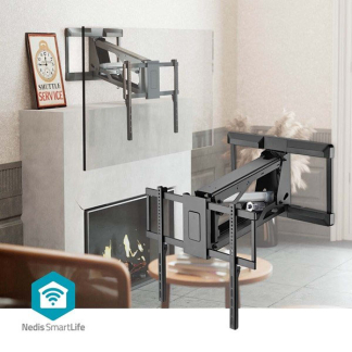 Nedis Elektrische tv beugel | Nedis Smartlife | 37 tot 75 inch (Wifi, Afstandsbestuurbaar, Draaibaar, Max. 35 kg) TVWM5880BK K101501143 - 5