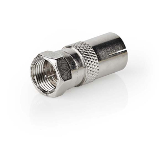 Nedis F-connector - coax (IEC) adapter - Nedis CSGB41952ME CSGP41952ME N050408105 - 3