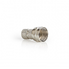 F-connector 5.5 mm plug - Nedis (Mannelijk, Metaal)