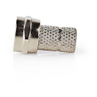 Nedis F-connector 6.0 mm plug | Nedis (Mannelijk, Metaal) CSVC41903ME K060302133 - 2