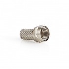 F-connector 7.4 mm plug | Nedis (Mannelijk, Metaal)