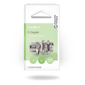 Nedis F-connector vrouwelijk naar vrouwelijk - Nedis CSGP41940ME N050408206 - 4