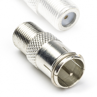 Nedis F-quick mannelijk - F-connector vrouwelijk adapter - Nedis CSGP41956ME N050408200 - 1