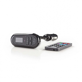 Nedis FM transmitter | Nedis (Sigarettenplug, Bluetooth, Jack 3.5 mm, Afstandsbediening) CATR100BK N170102100 - 