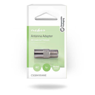 Nedis F connector - coax (IEC) adapter - Nedis CSGB41954ME CSGP41954ME N050408104 - 6