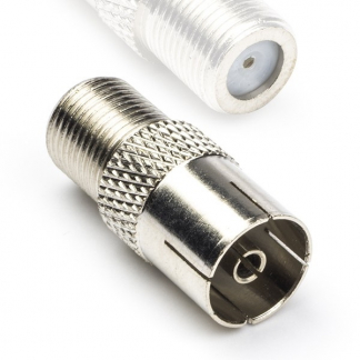 Nedis F connector - coax (IEC) adapter - Nedis CSGP41959ME N050408110 - 1