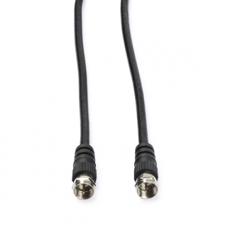Nedis F connector kabel - Nedis - 1.5 meter (Zwart) CSGL41000BK15 CSGP41000BK15 N010408301 - 