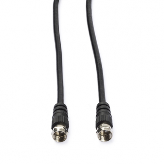 Nedis F connector kabel - Nedis - 1.5 meter (Zwart) CSGL41000BK15 CSGP41000BK15 N010408301 - 1