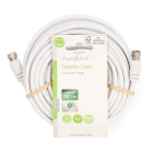 Nedis F connector kabel - Nedis - 10 meter (Wit) CSGL41000WT100 CSGP41000WT100 N010408325 - 3
