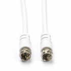 Nedis F connector kabel - Nedis - 1 meter (Wit) CSGL41000WT10 CSGP41000WT10 N010408320