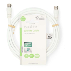 Nedis F connector kabel - Nedis - 2 meter (Wit) CSGL41000WT20 CSGP41000WT20 N010408322 - 3
