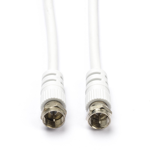 Nedis F connector kabel - Nedis - 3 meter (Wit) CSGL41000WT30 CSGP41000WT30 N010408323 - 1