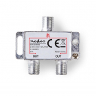 Nedis F connector splitter - Nedis (2-weg, 4.2 dB) SSPL200ME N030408100