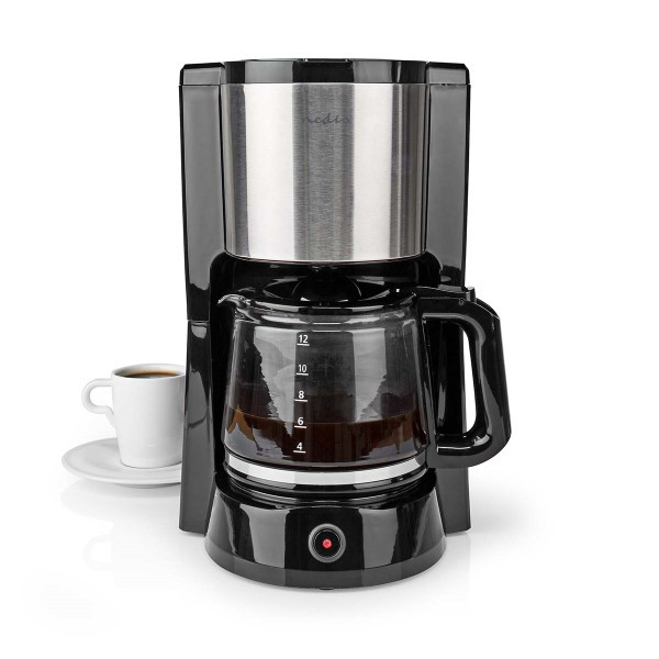 Nedis Filter koffiezetapparaat | Nedis | 1000 watt (12-Kops, Automatische uitschakeling, Antidruppelfunctie, Herbruikbaar filter, ABS) KACM260EBK K170108125 - 5