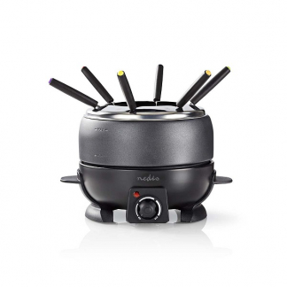 Nedis Fondueset | Nedis (800W, 2.3 L, 220-240V, 6 personen) FCFO110EBK6 N170108010 - 1