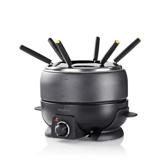 Nedis Fondueset | Nedis (800W, 2.3 L, 220-240V, 6 personen) FCFO110EBK6 N170108010 - 