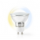 Nedis GU10 smart LED lamp | Nedis SmartLife | Spot (5W, 330lm, 2700-6500K, Dimbaar) WIFILW10CRGU10 K170202649