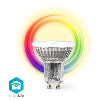 Nedis GU10 smart led lamp | Nedis SmartLife | Spot (Led, 4.9W, 345lm, RGBW, Dimbaar) WIFILRC10GU10 K150101154 - 2