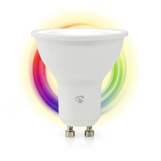 Nedis GU10 smart led lamp | Nedis SmartLife | Spot (Zigbee, Led, 4.7W, 345lm, RGBW, Dimbaar)  ZBLC10GU10 K170202779 - 1