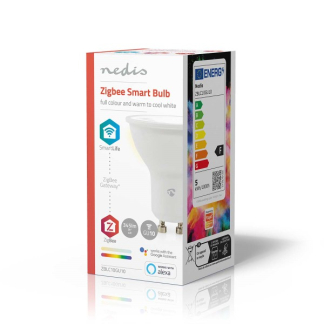 Nedis GU10 smart led lamp | Nedis SmartLife | Spot (Zigbee, Led, 4.7W, 345lm, RGBW, Dimbaar)  ZBLC10GU10 K170202779 - 3