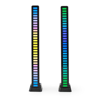 Nedis Game lampen | Nedis | 18 cm (64 leds, Oplaadbaar) GALDP110BK K101504029